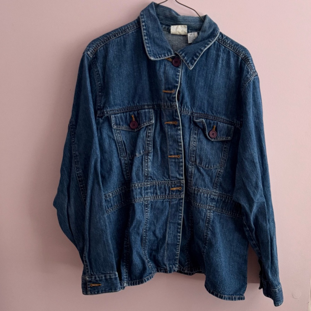 Classic Blue Denim Jean Jacket